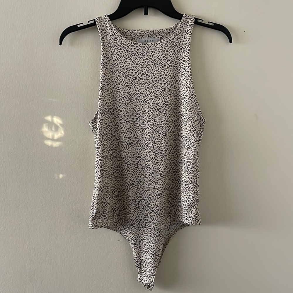 Gaze Leopard Print Bodysuit 🐆